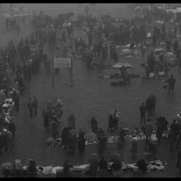 El mercado (Rynek), Polonia, 1970, 4 min 25 s, D: Jozef Robakowski